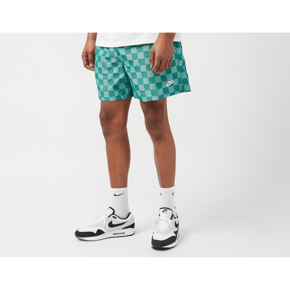 Nike Club Men S Flow Shorts Color: Malachite/White Size: M